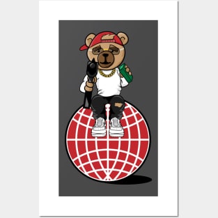 Street Life Bear Posters and Art